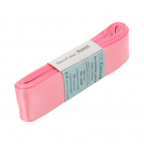 Лента атласная 25 мм ( 1 ") "Gamma" ФАСОВКА 5.4 м №005 розовый